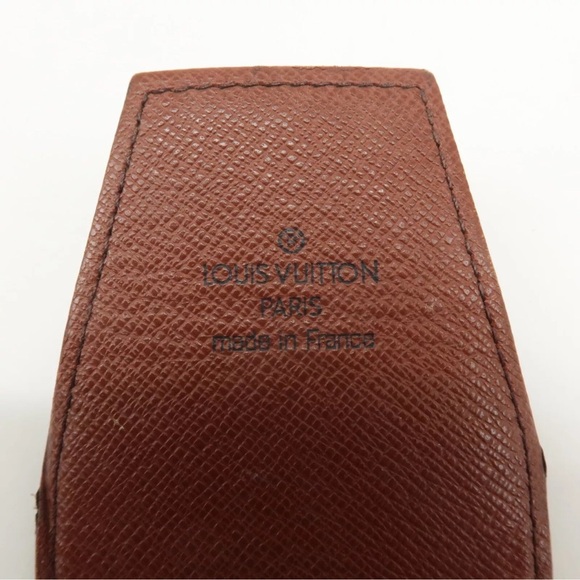 Authentic Louis Vuitton Monogram Etui Cigarette M63024 Used F/S - Picture 5 of 11